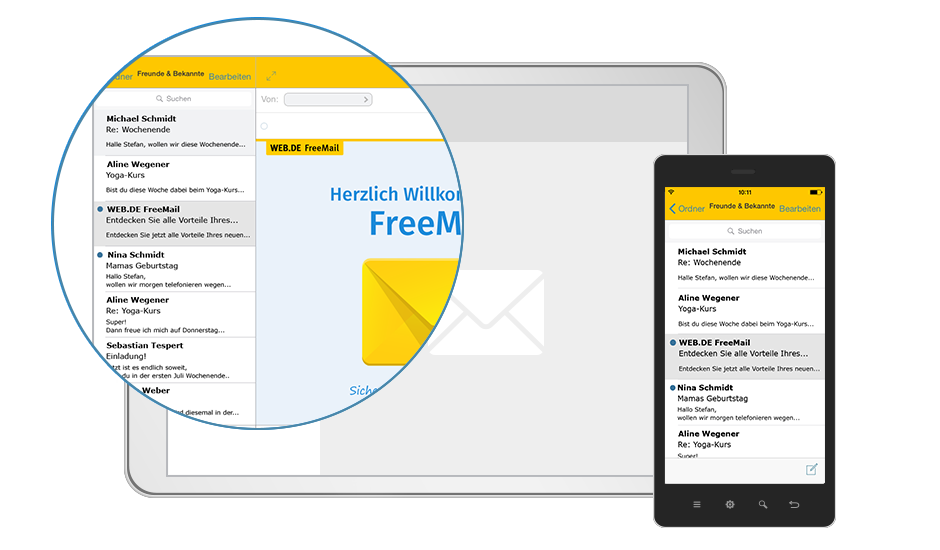 E-Mail-Anbieter | Freemail | Ihr Postfach von WEB.DE